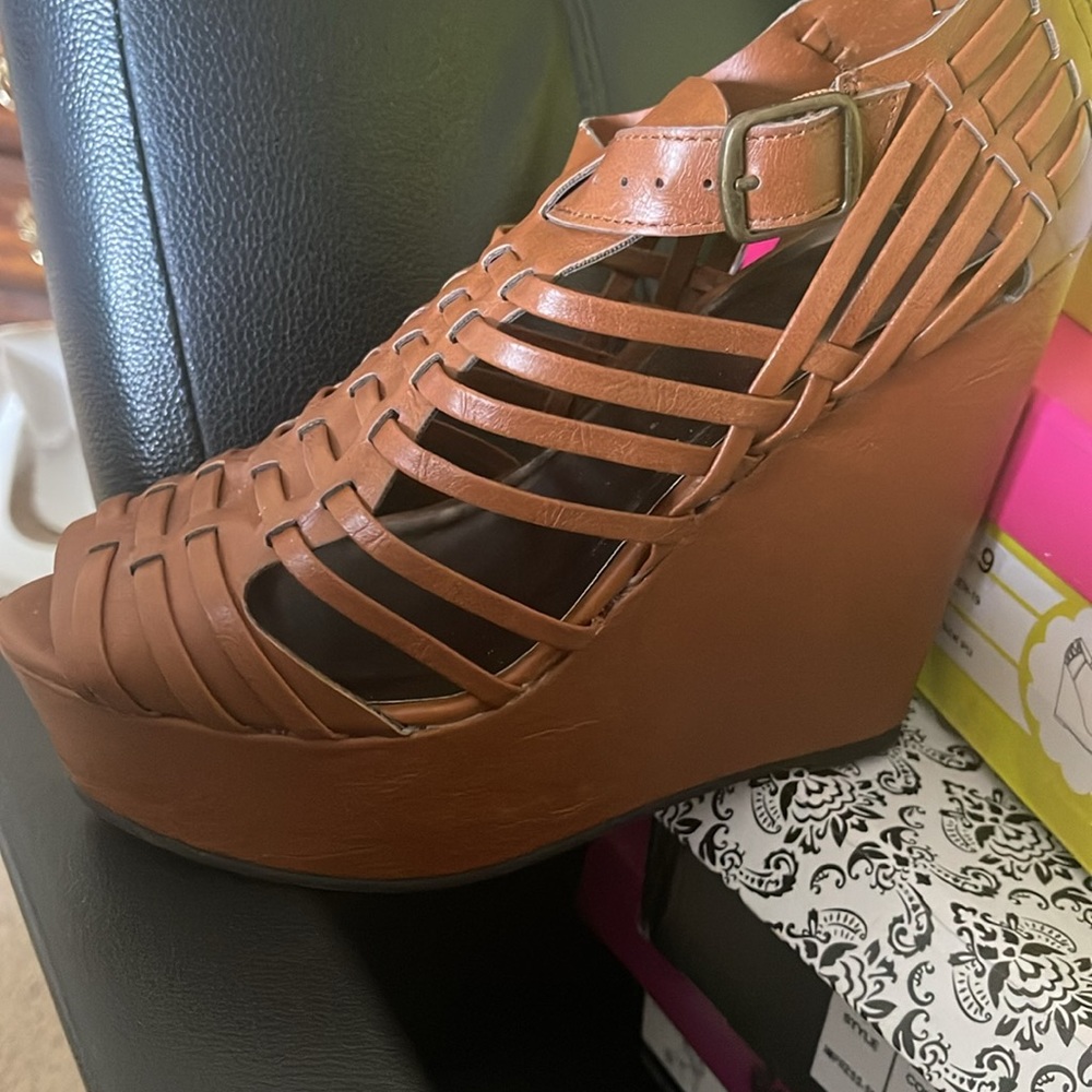 Charlotte Russe Wedge Heeled Sandals